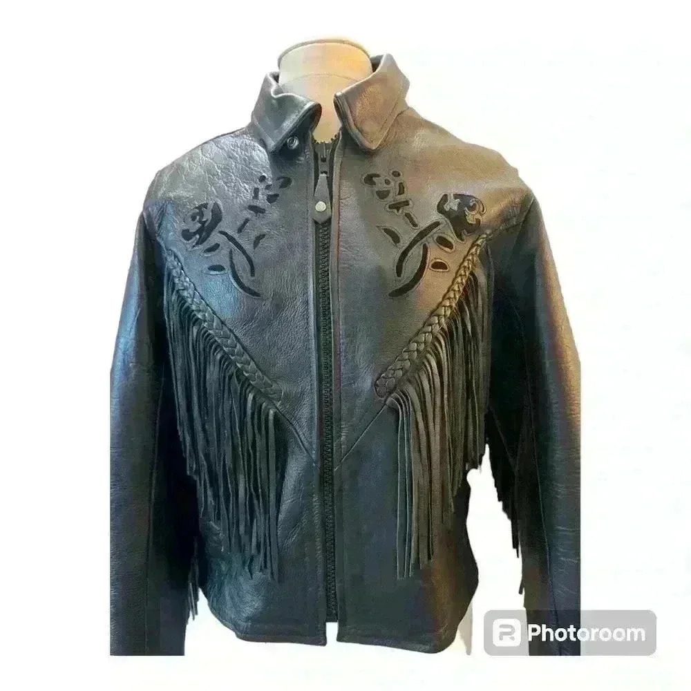Very cool moto leather jacket